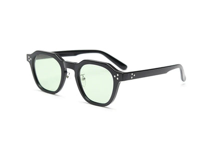 Sunglasses polarized male polygon orange green blue female sun glasses