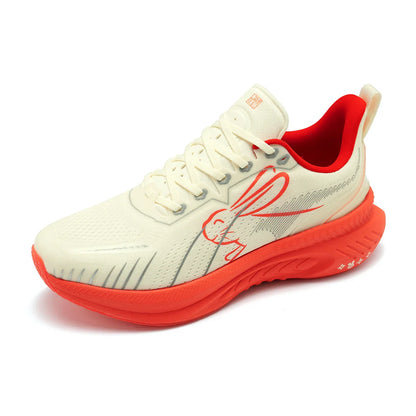 Tênis de Corrida ONEMIX Refletivo Vermelho Amortecedor Elite Aumento de Altura Tênis Esportivo para Caminhada ao Ar Livre Respirável em Mesh Masculino