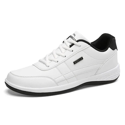 Shoes for Men Leather Sneaker Waterproof Casual Comfortable Men's Sneaker Lace Up Footwear Vulcanized Man Shoe Masculino