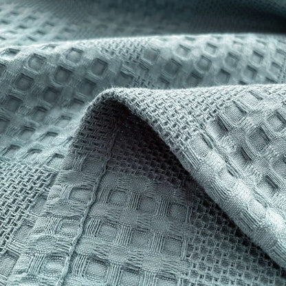 Cotton Throw Blanket Soft Breathable Waffle Blanket for Twin Queen King Bed Decorative Plaid Sofa Blankets Summer Throws
