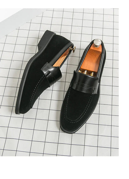 Men's Dress Shoes Classic Slip On Casual Business Loafers For Men High Quality Party Social Leather Shoes Man Formal Loafers