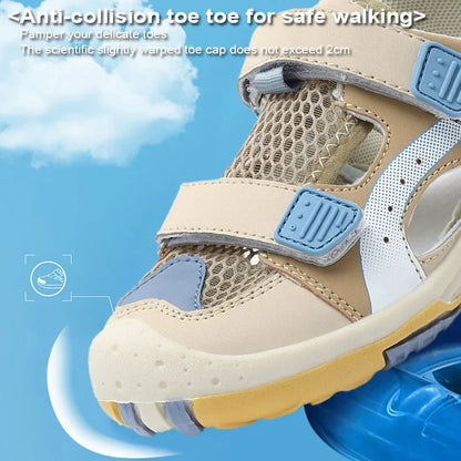 Summer Breathable Sport Sandals for Children Boys Outdoor Casual Beach Shoes Comfortable Non-slip Kids Fashion Sandal