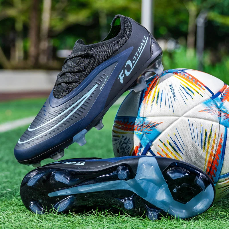 New Professional Men Soccer Shoes Ankle Boys Sneakers Non-Slip Football Boots Match Comfortable Sports Shoes TF/FG Unisex
