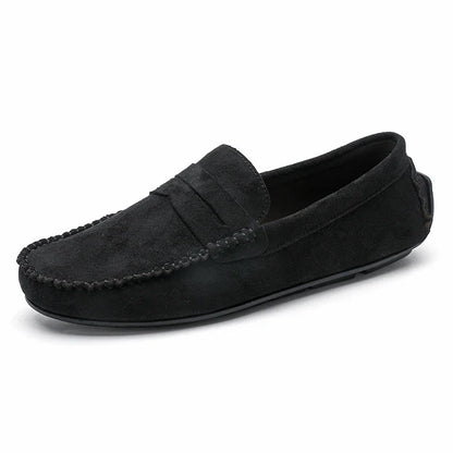Trend Suede Men Casual Shoes Breathable Comfort Slip-on Mens Driving Shoes Fashion Men Lazy Shoes Luxury Brand Loafers Moccasins