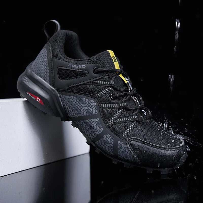 Men Hiking Shoes Outdoor Lightweight Camping Travel Shoes Non-Slip Waterproof Women Large Size Tactical Training Sports Shoes