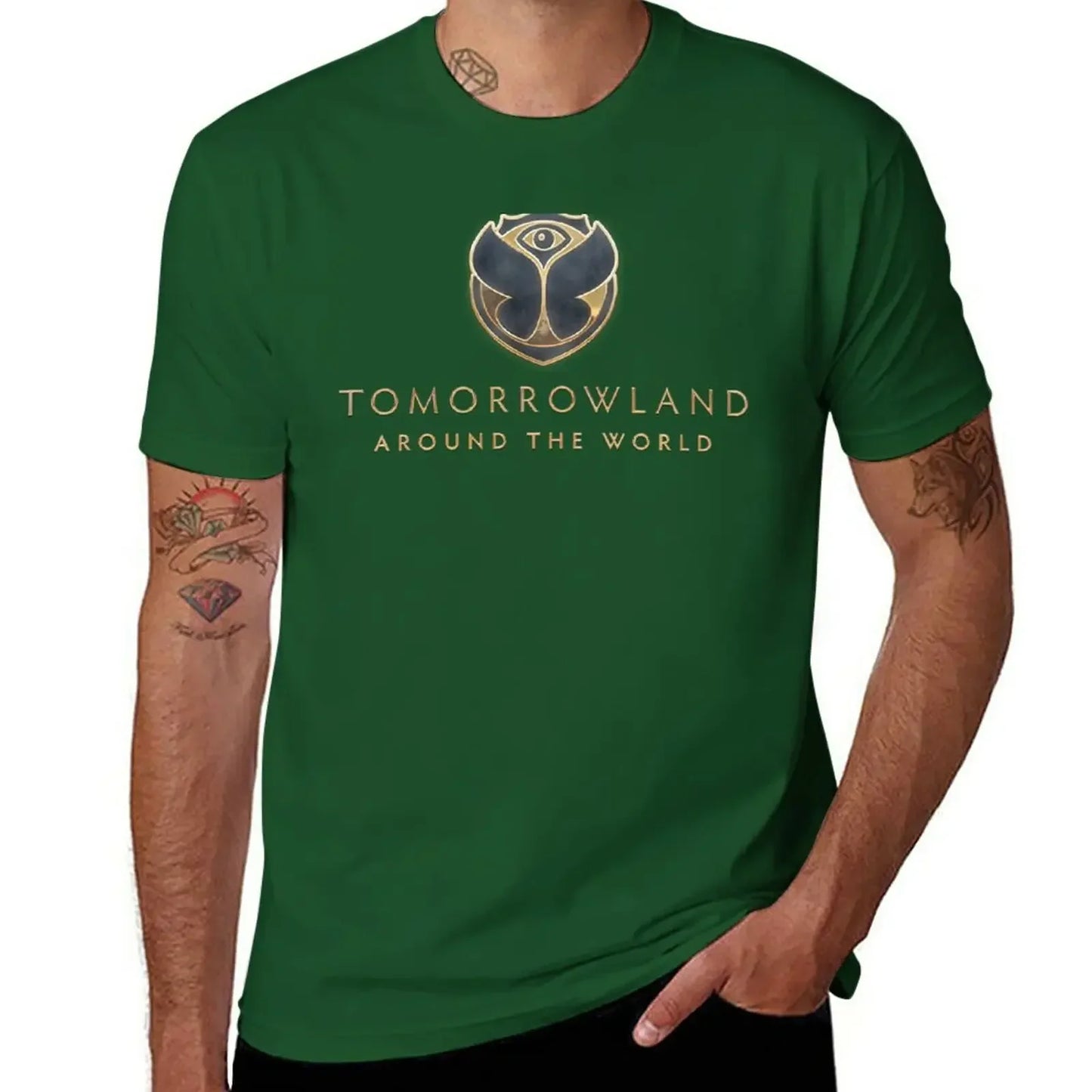 New Tomorrowland T-Shirt anime figures quick drying mens clothing
