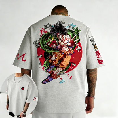 Oversized Cotton T-shirt Summer New Style Men's and Women's Street Hip Hop Loose Casual Short Sleeve Top