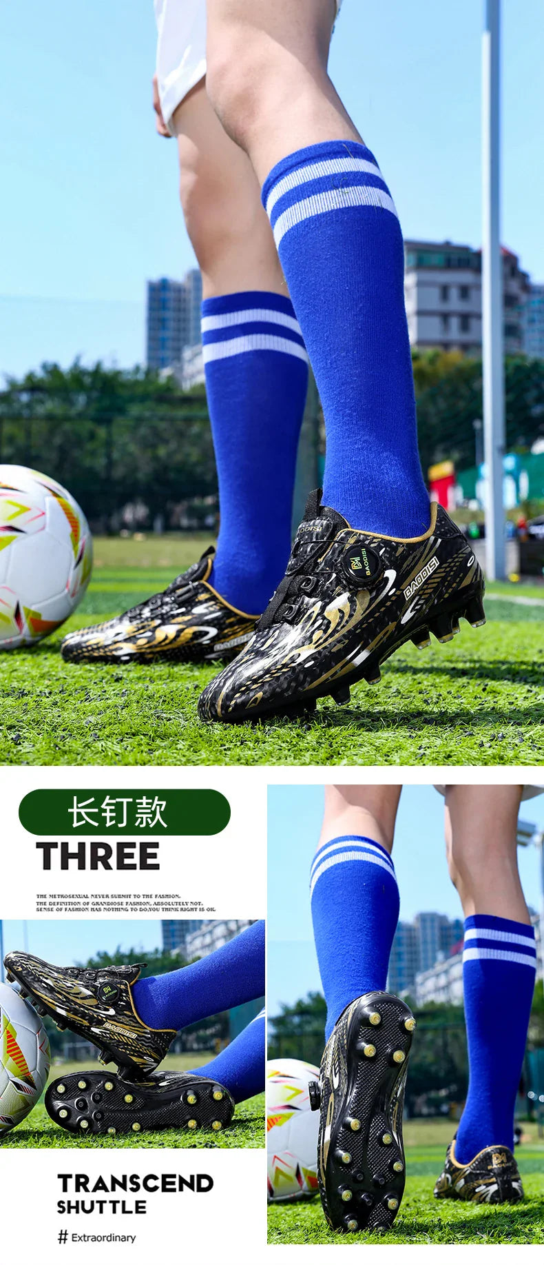 New Kids Football Boots Society Cleats Soccer Shoes Professional Children Football Field Boots Original Non Slip Sneakers Fast