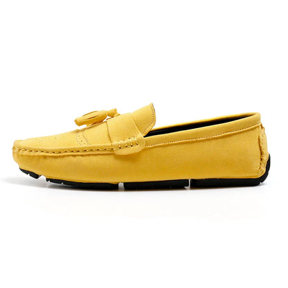 Loafers Men Casual Shoes Tassel Brogue Shoes Men Loafers Moccasins Breathable Slip on Big Size Driving Loafers for Men Shoes