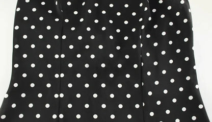 Dot Prints Halter Backless Sleeveless Elegant Party Outfits Women Dresses Summer Sheath Fashion Female Bodycon Trendy