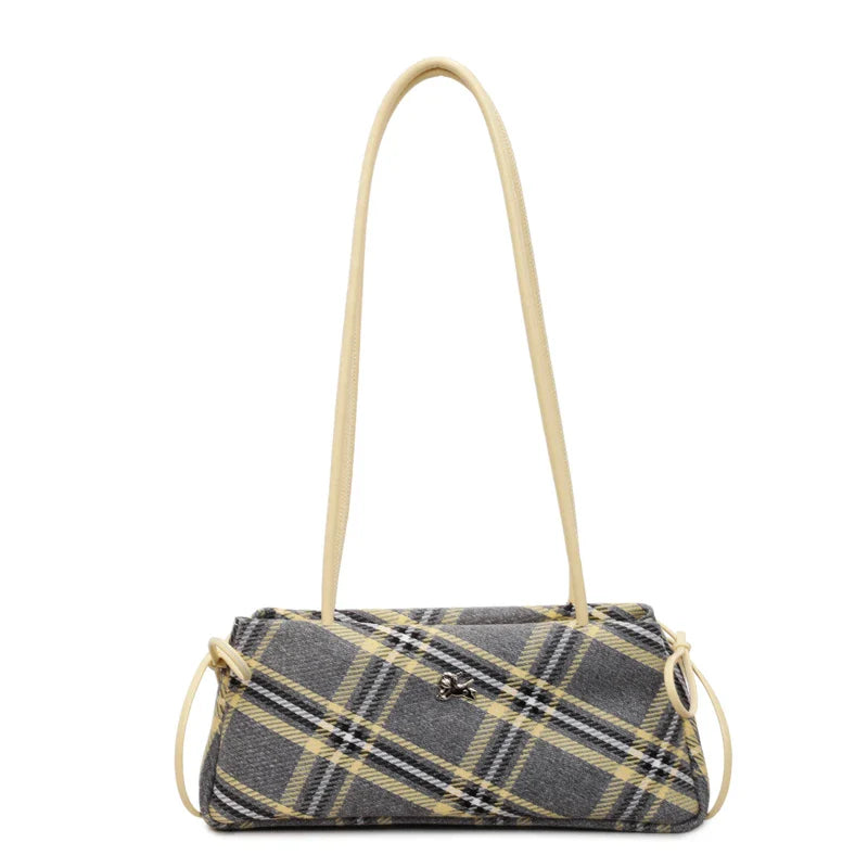 New Retro American Style Crossbody Bag Women's Handbag Fashionable Handheld Bag Casual Single Shoulder Bag Simple Style Handbag