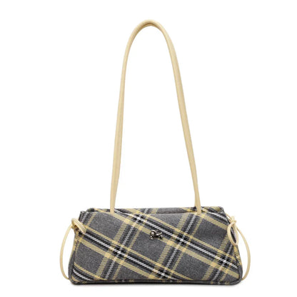 New Retro American Style Crossbody Bag Women's Handbag Fashionable Handheld Bag Casual Single Shoulder Bag Simple Style Handbag