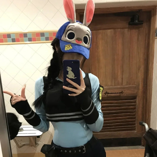 Cartoon Anime Merchandise Nick Wilde Judy Hopps Sun Hat BaseballCap Couple Headwear Kawaii Exquisite Girl Gifts