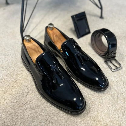 Men's Wedding Party Loafers – Elegant Slip-On Formal Dress Shoes