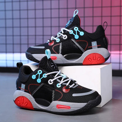 Autumn Winter Children Sneakers Snow Boots Kids Shoes Boys Girls Basketball Shoes Brand Casual Shoes Fashion Sports Shoes