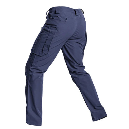 NewMen's Tactical Cargo Pants Waterproof Trousers with Multi Pockets for Outdoor Sports Hiking Hunting Fishing Work Casual Pants