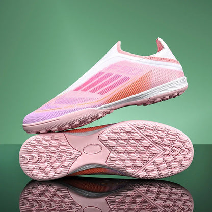 New Men Football Boots Outdoor Sport Training Soccer Shoes Match Boys Adult Cleats Breathable Non Slip Long Spikes Comfortable