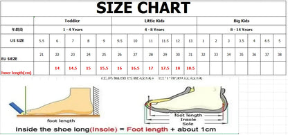 Children Fashion Soft-soled Anti-slippery Sneakers Kids Trend Fashion Basketball Shoes Boys Casual Sport Shoes Kids Tennis Shoes