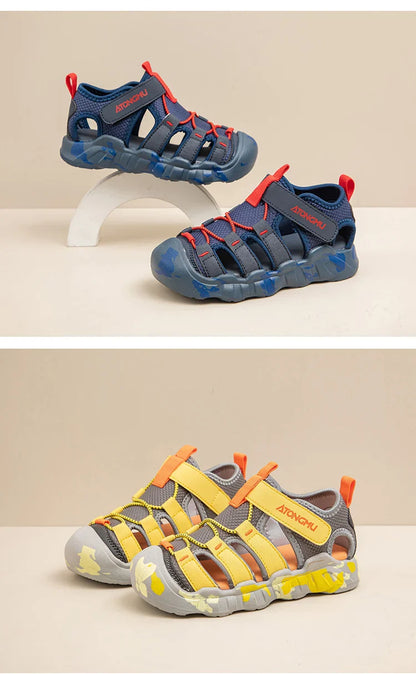 New Girls Sandals Children Water Shoes Cute Outdoor Non-slip Kids Sports Shoes Girls Boy Sandals Sneaker 4 To 12 Years