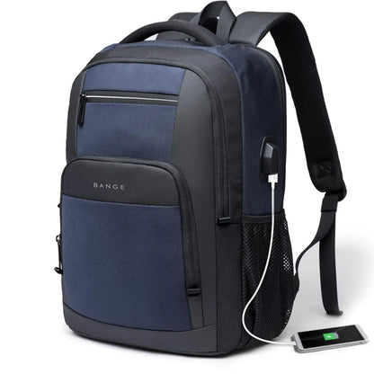 Lightweight 15.6 inch Laptop Backpack Waterproof USB Charge Port Multifunctional Travel Hiking School Bag Mochila for Men