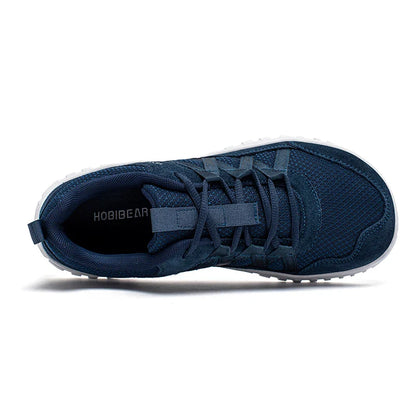 Wide Toe Walking Shoes Men Women Non Slip Outdoor Sneakers Lace Up Mesh Breathable Running Shoes