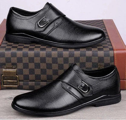 Round Toe High Quality Fashion Spring Autumn Men's Formal Shoes Luxury Designer Cheap Liquidation 2025 Style 39 Social Shoe Male