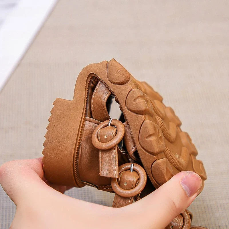 Girls' Shoes Princess Shoes 2026 Summer New Roman Shoes Children's Soft soled Student Performance Single Shoes Versatile Sandals