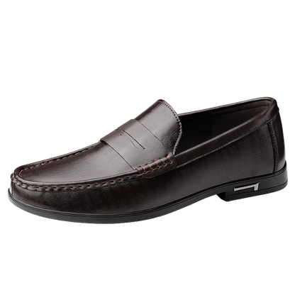 Genuine Leather Men Shoes Casual Men Loafers Breathable Office Formal Shoes Men Designer Slip on Driving Shoes Plus Size 38-46