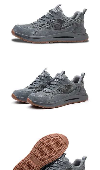 Men's Safety Shoes Anti Smashing Piercing Lightweight Construction Site WorkShoes Electrician's Insulated Footwear