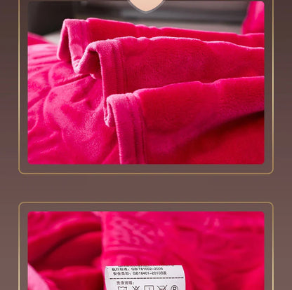 Soft Warm Solid Velvet Blanket Autumn Winter Warm Couch Bed Throw Blankets Home Decor Sofa Cover Bedding Bedspread Blanket