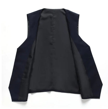 Men's Solid Color Business Suit Fashion Banquet Wedding Trend Groom Best Man Single 3/2/1