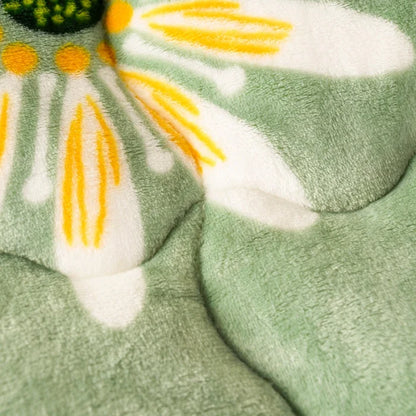 2025 new winter printed milk wool lamb wool blanket, thickened single and double student dormitory bedding core
