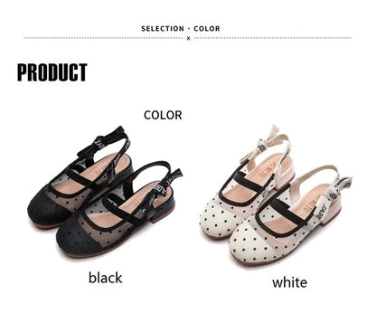 Kids Girls Leather Shoes Cute Children Students Girls Performance Shoes Beautiful Kids Students Soft Bottom Dance Footwear