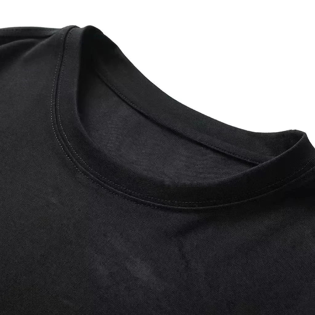 Joint Animation Short-sleeved T-shirt Men's 2025 Summer New Pure Cotton Loose Student Short-sleeved Trendy Clothing