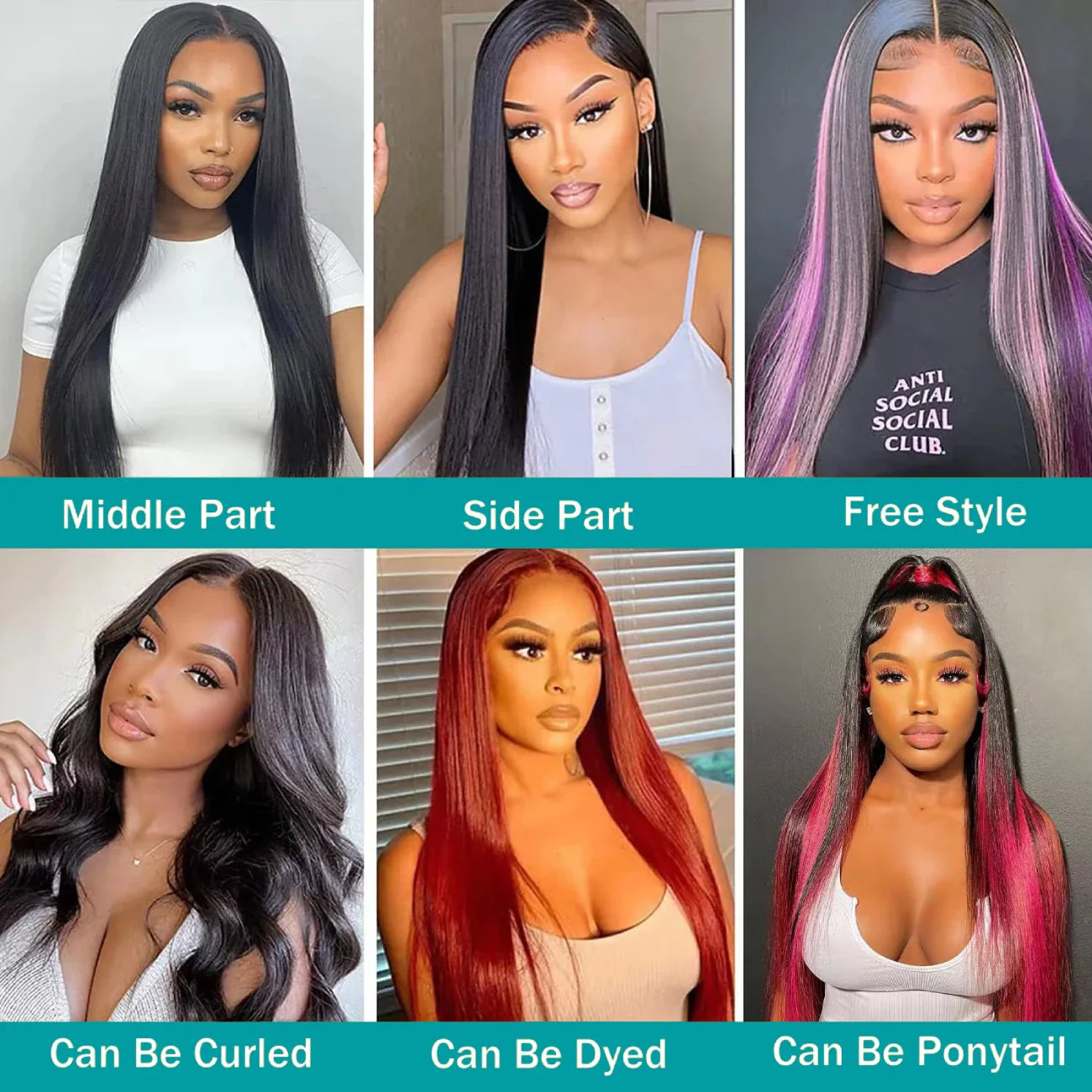 40 Inch 13x6 Hd Lace Frontal Wig 200% Density Brazilian Straight 13x4 Lace Front Human Hair Wigs Natural Hairline Bleached Knots