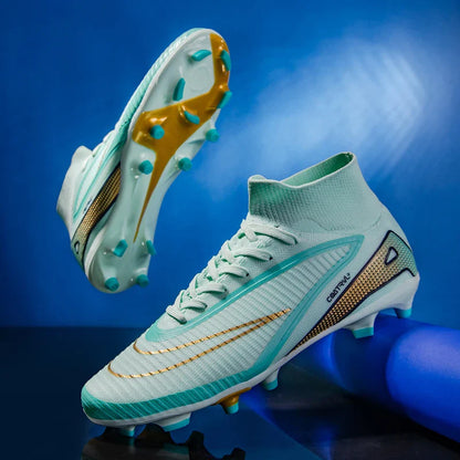 New Men Soccer Shoes Cleats Football Boots Professional Women Unisex Ultralight Match Grass Futsal High-quality TF/FG Sneakers