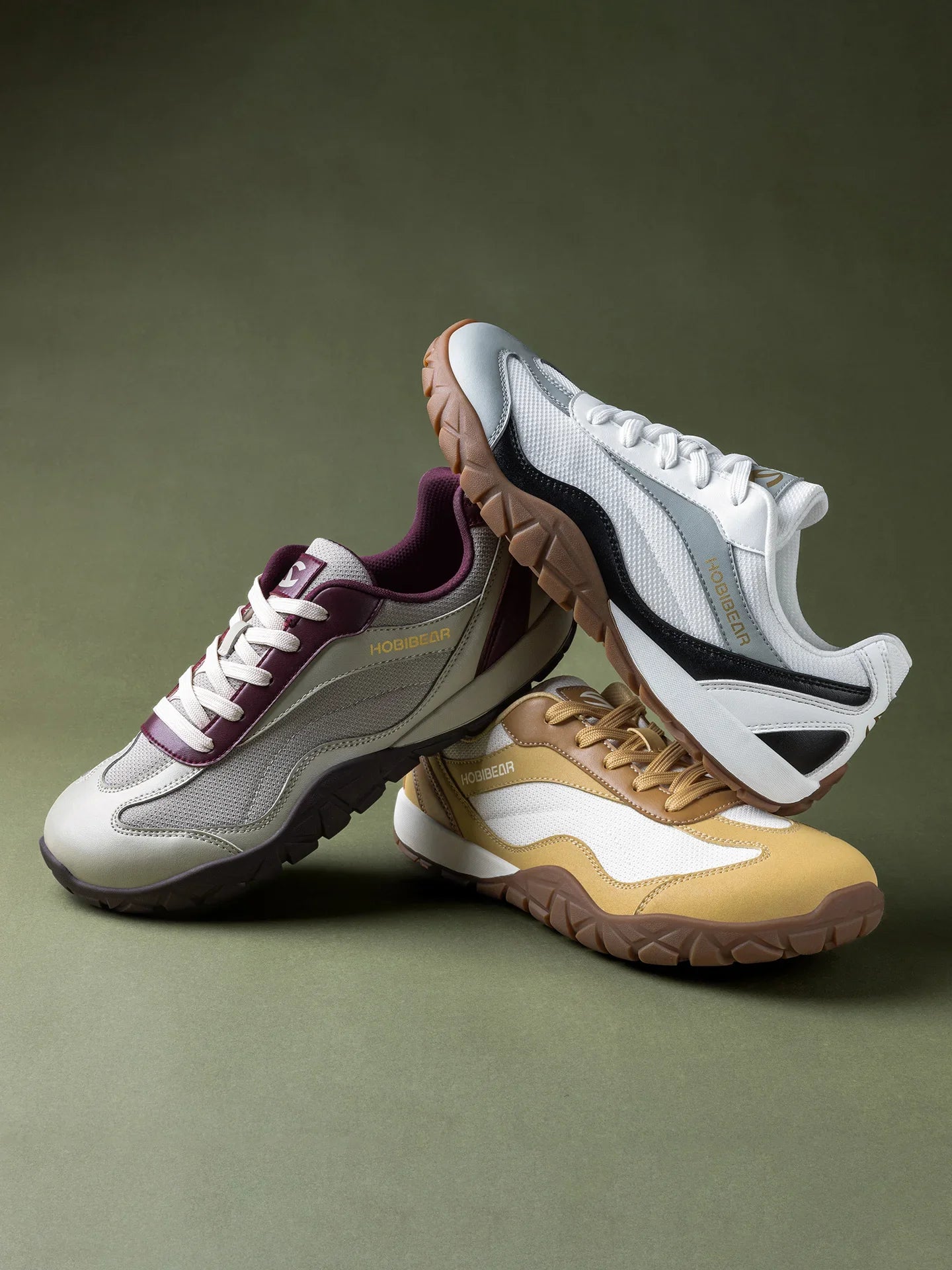 Barefoot Hiking Shoes Unisex Wide Width Trail Running Sneakers Zero Drop Artificial Leather Retro Walking Shoes