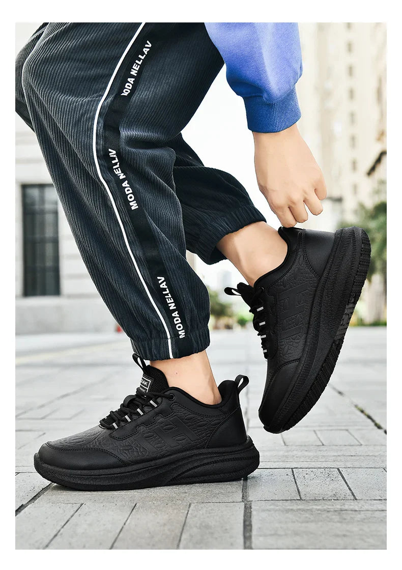 Shoes Four Seasons Breathable Light Non-slip Waterproof Oil-proof Kitchen work shoes Men's Outdoor Casual sports Shoe