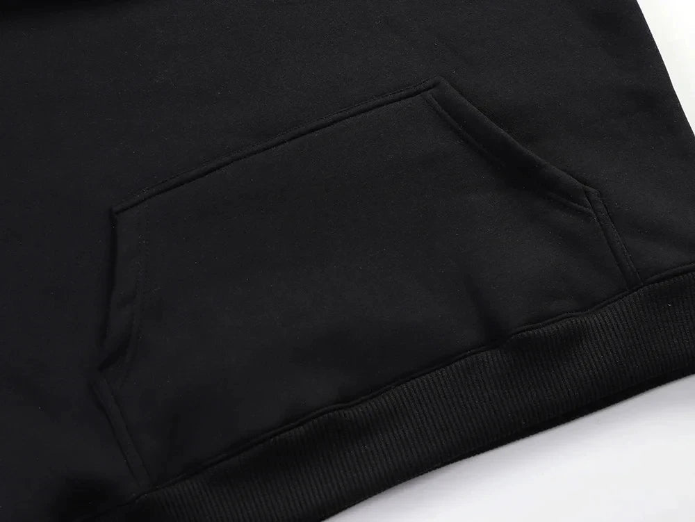 Rapper Milo J Oversized Hoody Album La Vida Era Mas Corta Print Hoodie Men Women Harajuku Pullover Long Sleeves Thick Sweatshirt