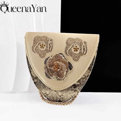Elegant Lilac Color Women's Heels Handbag Set Rhinestone Embellished Designer Shoes for Weddings Special Events
