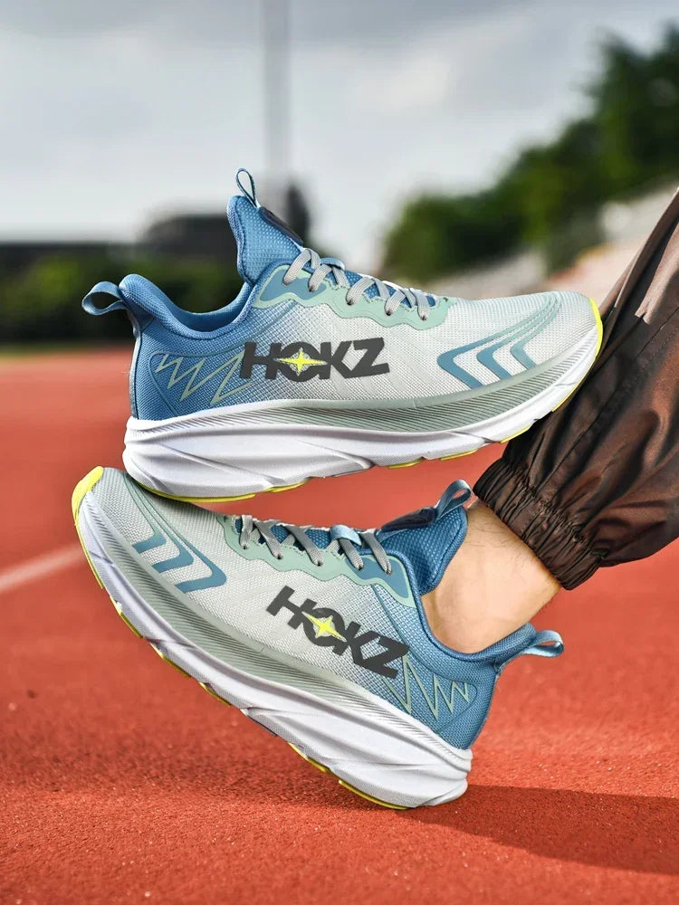 Tênis Masculino para Corrida Tênis para Trilha Tênis de Caminhada ao Ar Livre Tênis de Malha Tênis de Corrida Tênis de Luxo Amortecimento Respirável Antiderrapante para Casal Moda