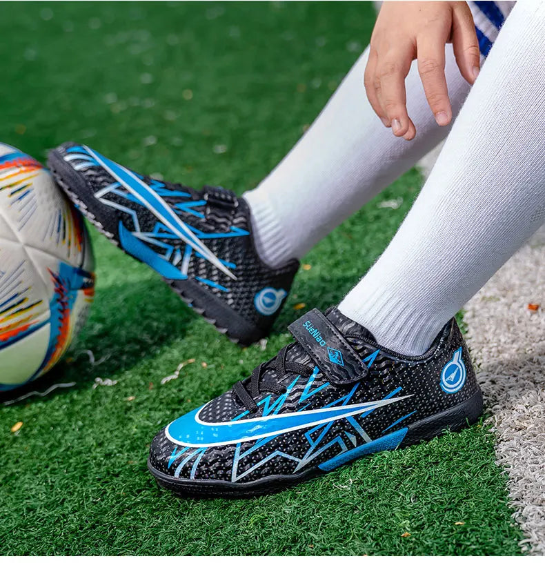 Soccer Cleats Boys Youth Training Football Cleats Athletic Outdoor Girls Soccer Shoes Kids Football Shoes for Little/Big Kid