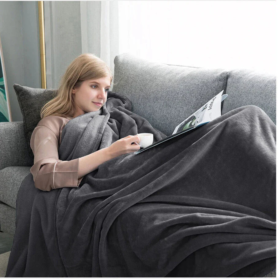 Winter fluffy velvet fleece blanket extra large size sofa throw blanket fuzzy faux fur blanket microfiber thick bed sheet