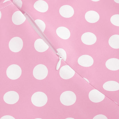 New Fashion Kids Dress For Girls Polka Dot Short-sleeved Children Dress With Baby Collar Daily Girls Casual Costume