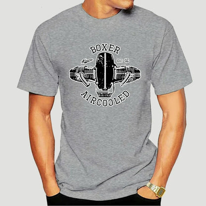 2019 Hot Sale  cotton Germany motorcycle engine BOXER AIRCOOLED T-Shirt R100 R80 R65 R nineT nine T Scrambler Tee shirt 8920X