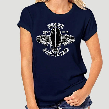 2019 Hot Sale  cotton Germany motorcycle engine BOXER AIRCOOLED T-Shirt R100 R80 R65 R nineT nine T Scrambler Tee shirt 8920X