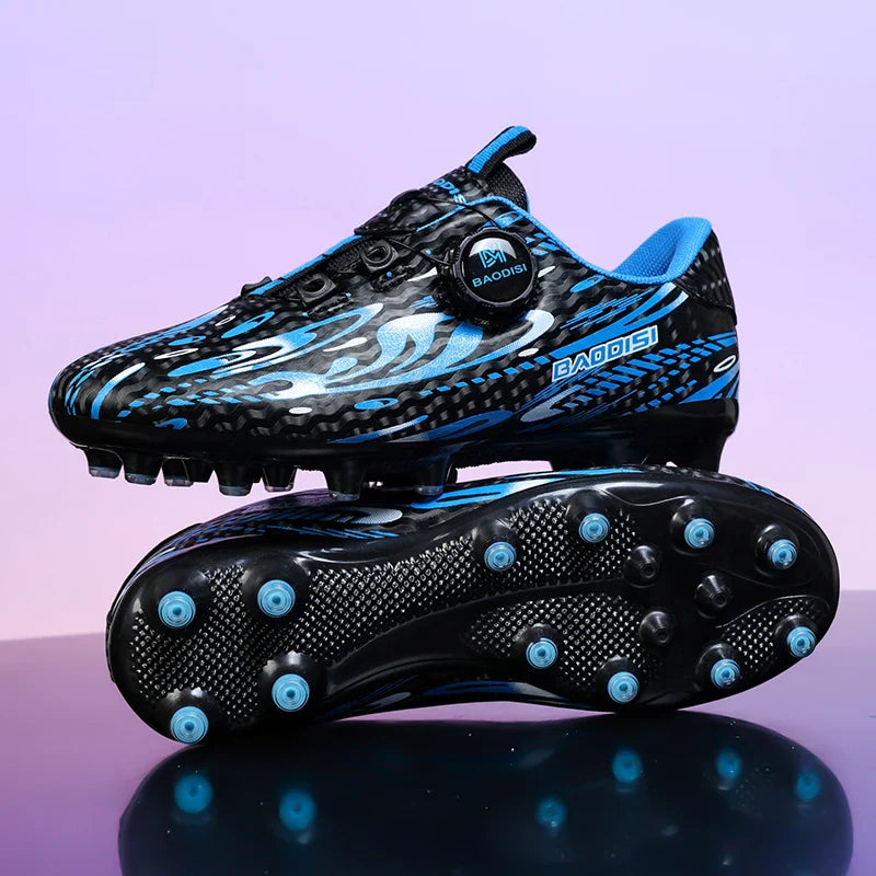 New Kids Football Boots Society Cleats Soccer Shoes Professional Children Football Field Boots Original Non Slip Sneakers Fast