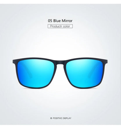 Luxury Square Vintage Polarized Sunglasses For Men Women Fashion Travel Driving  Sun Glasses Male TR90 Eyewear UV400