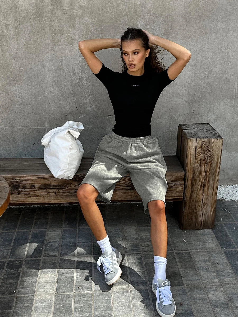 100% Cotton Casual Shorts  Women's Soft Breathable & Stylish for Everyday Wear Shorts  Couple Pants Summer Shorts