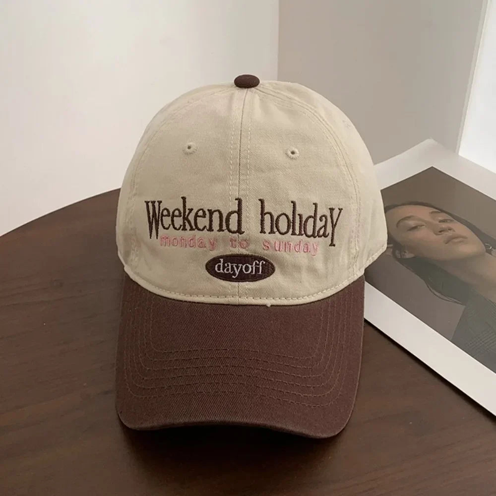 Retro Baseball Cap Versatile Sunscreen and Shading Hat Breathable Adjustable Hip Hop Gorras Trucker Cotton Cap Dad Hats
